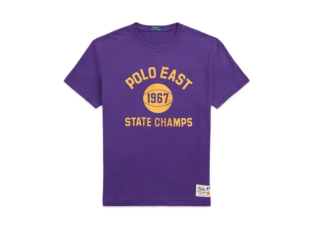 Polo Ralph Lauren Classic Fit Jersey Graphic T-Shirt "Purple"