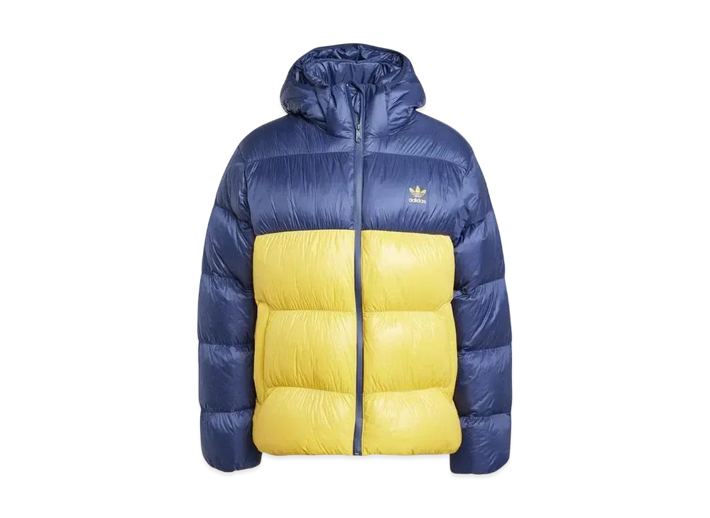 adidas Adicolor Down Regene Jacket "Night Indigo/Preloved Yellow"