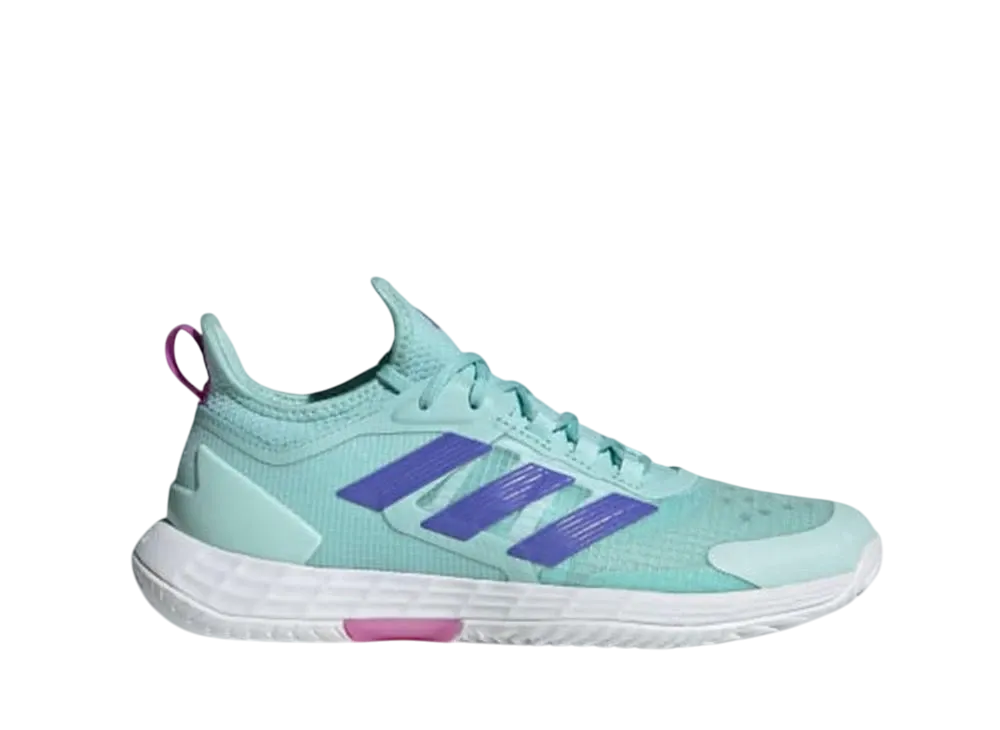 アディダス ウィメンズ アディゼロ ウーバーソニック4.1 テニス "セミコバルトブルー/コバルトブルー/パープルバースト"