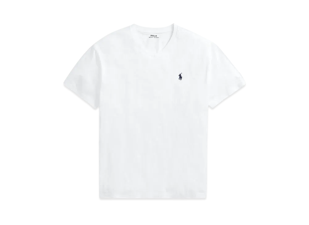 Polo Ralph Lauren Classic Fit Jersey V-Neck T-Shirt "White"
