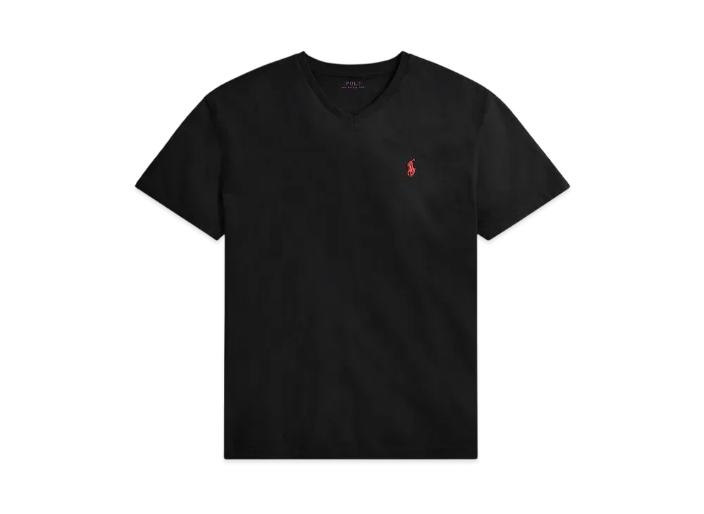 Polo Ralph Lauren Classic Fit Jersey V-Neck T-Shirt "Black"