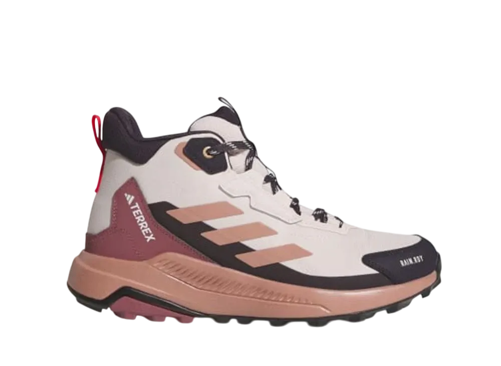 アディダス ウィメンズ テレックス エニーランダー ミッド レインレディ ハイキング "パテモーブ/ウォームクレイ/ピュアルビー"