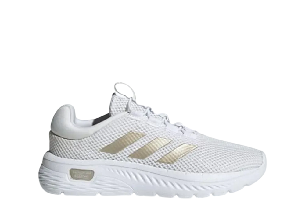 adidas Women's Cloudfoam Comfy "Cloud White/Champagne Met/Core Black"