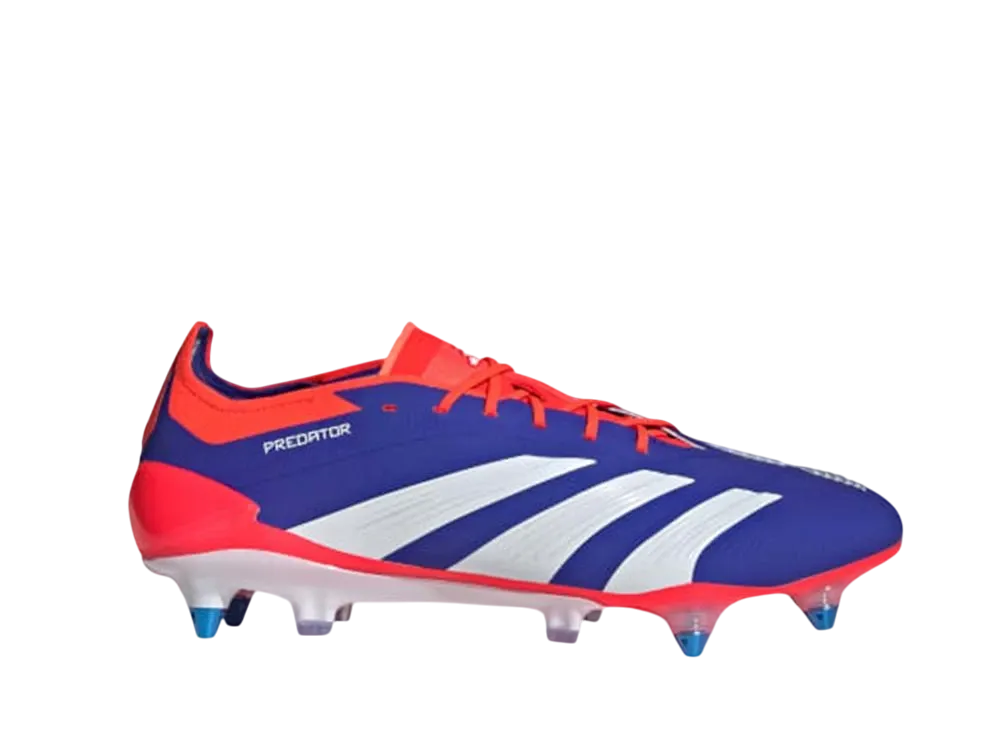 アディダス プレデター エリート SG "ルシッドブルー/クラウドホワイト/ソーラーレッド"
