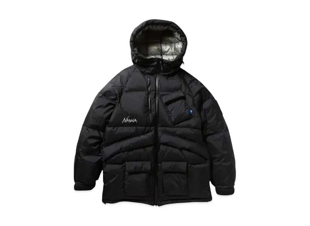 NANGA x Liberaiders AURORA TACTICAL DOWN JACKET "BLACK"