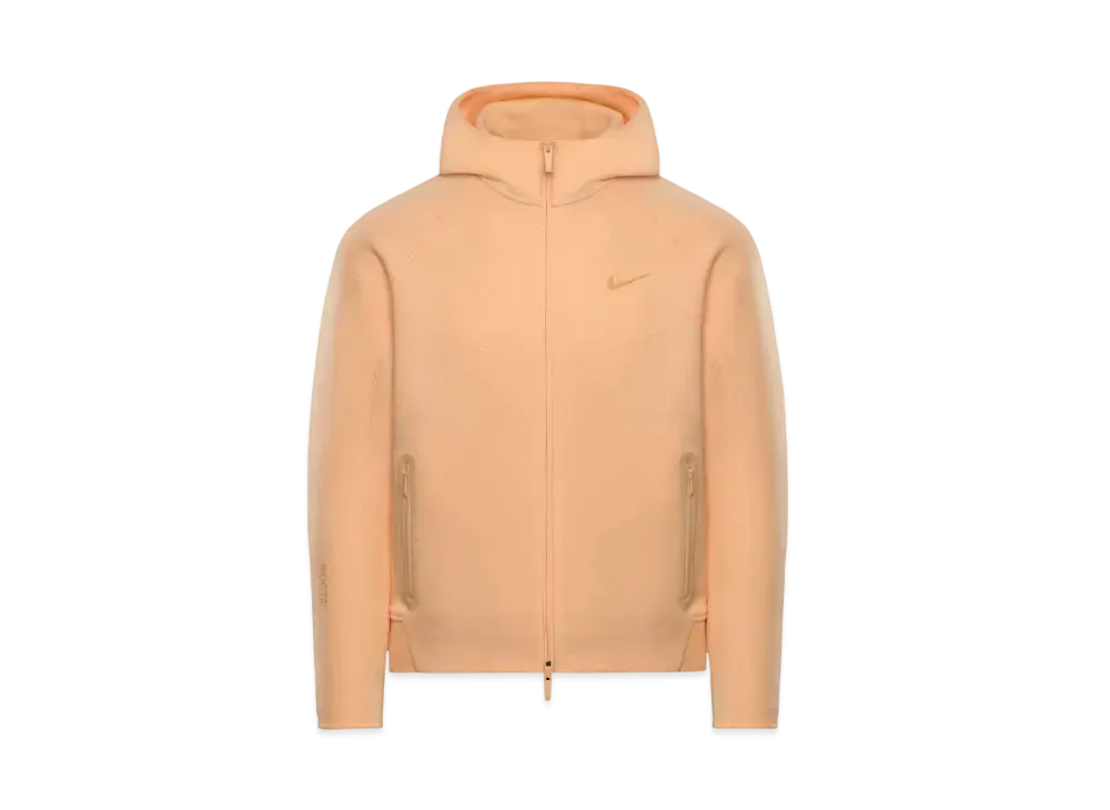 Nike x Drake NOCTA Tech Fleece Full-Zip Parka "Ice Peach"