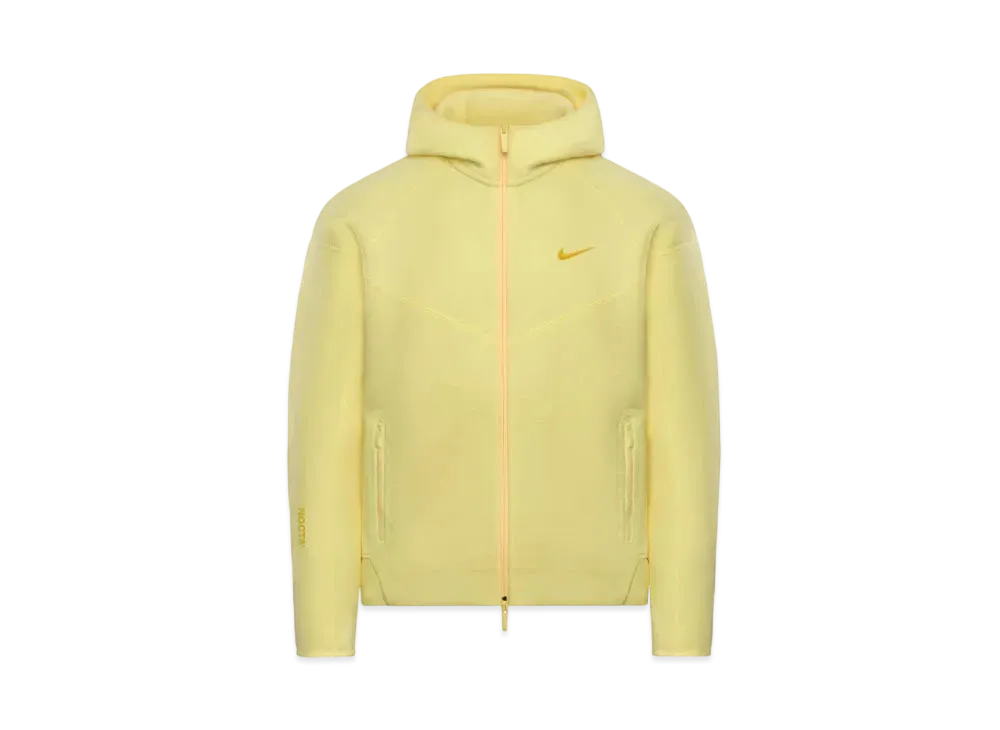 Nike x Drake NOCTA Tech Fleece Full-Zip Parka "Citron Tint"