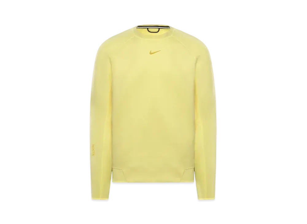 Nike x Drake NOCTA Tech Fleece Crew "Citron Tint"