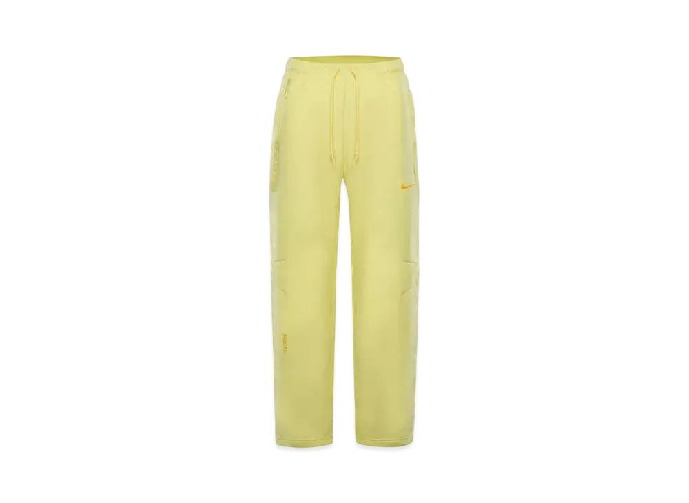 Nike x Drake NOCTA Tech Fleece Open Hem Pants "Citron Tint"