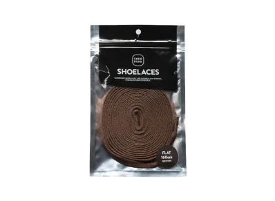 SNKRDUNK FLAT SHOELACES "BROWN"