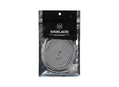SNKRDUNK FLAT SHOELACES "GRAY"