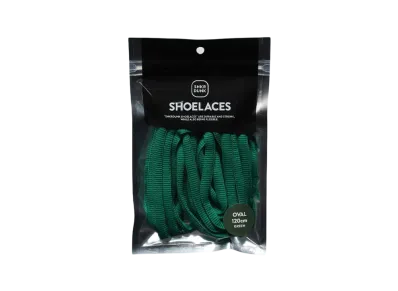 SNKRDUNK OVAL SHOELACES "GREEN"