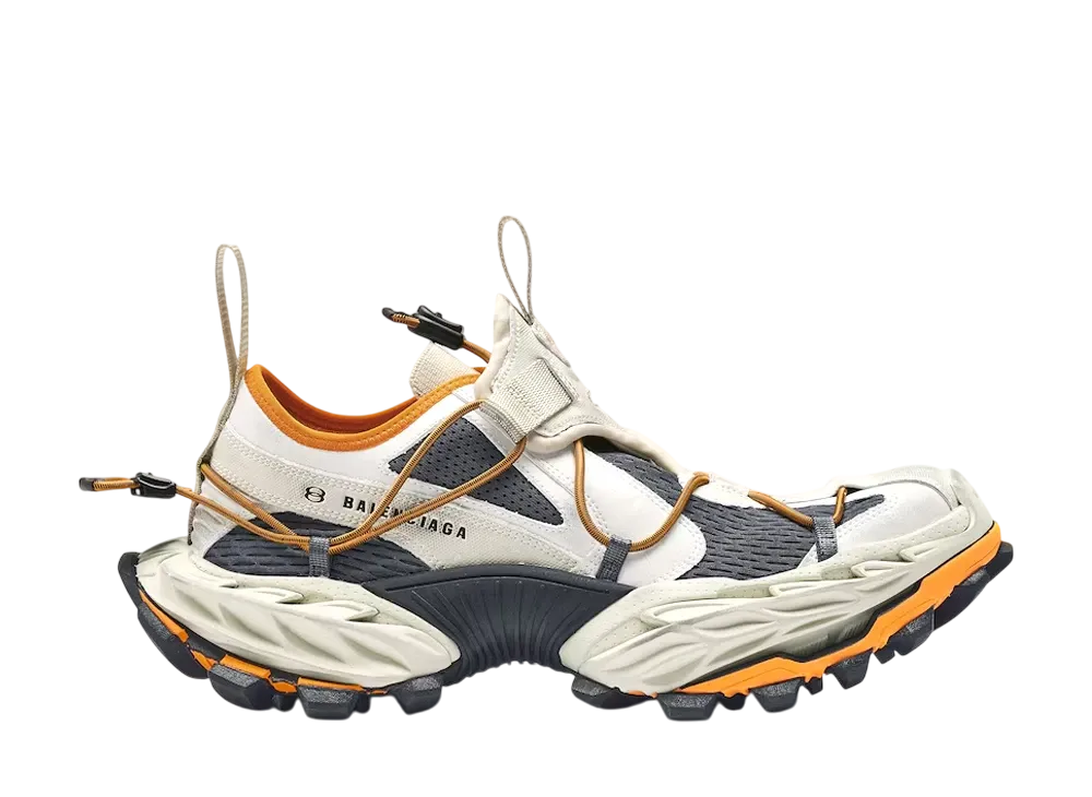 バレンシアガ ハイク スニーカー "ベージュ/オレンジ"