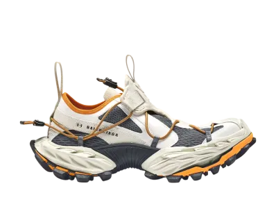 バレンシアガ ハイク スニーカー "ベージュ/オレンジ"