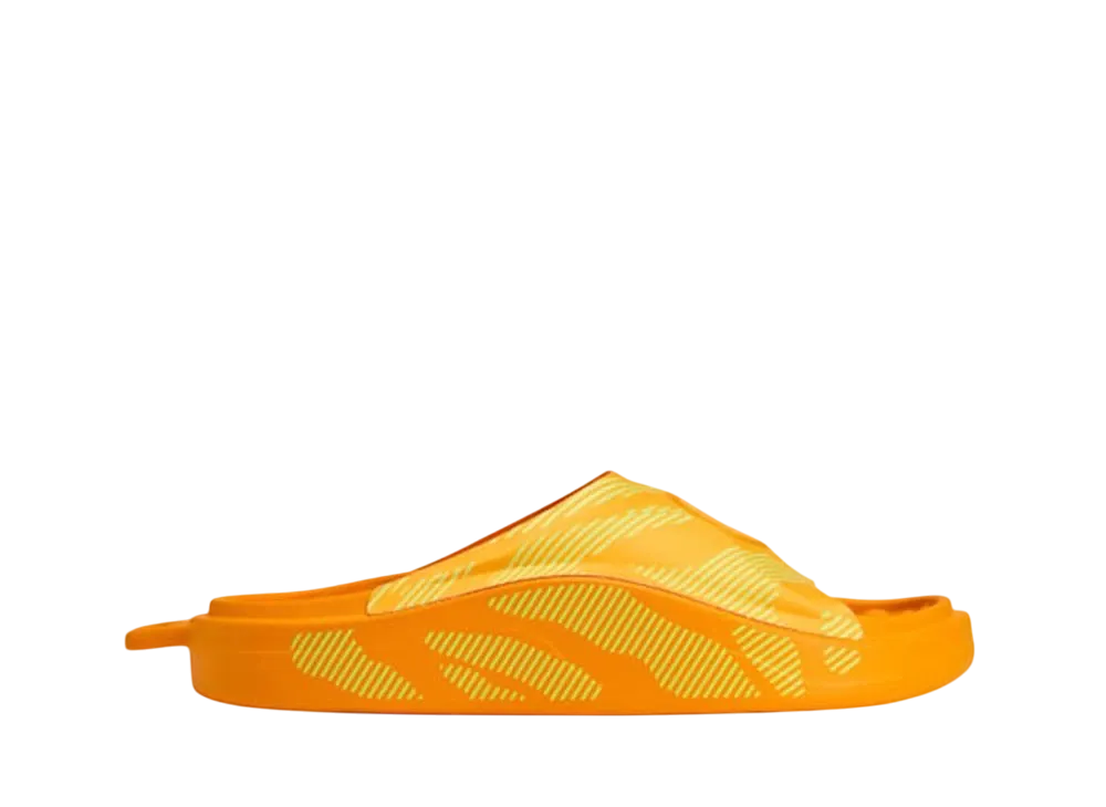 Stella McCartney × adidas Women's Slides "Crew Orange/Signal Green"