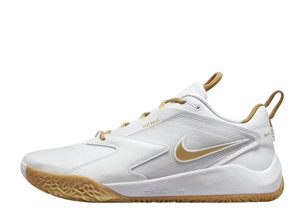 ナイキ ハイパーエース3 "ホワイト/フォトンダスト/メタリックゴールド"