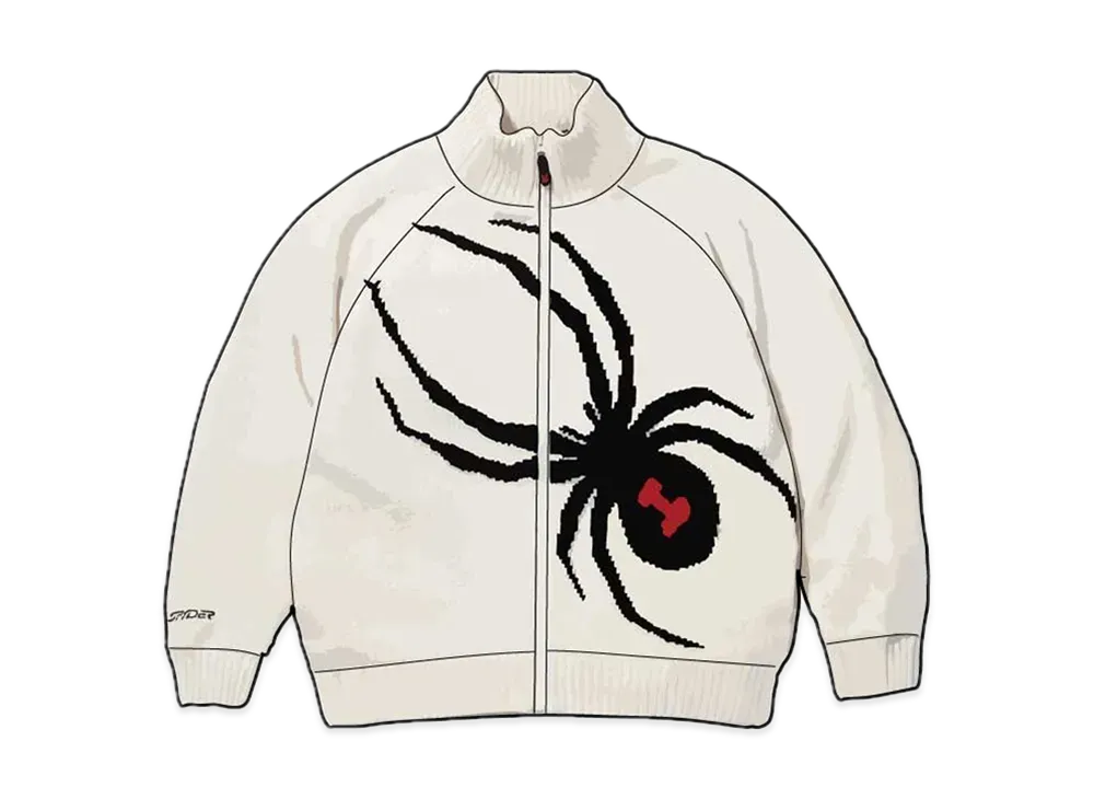 Supreme x Spyder WINDSTOPPER Zip Up Sweater "White"