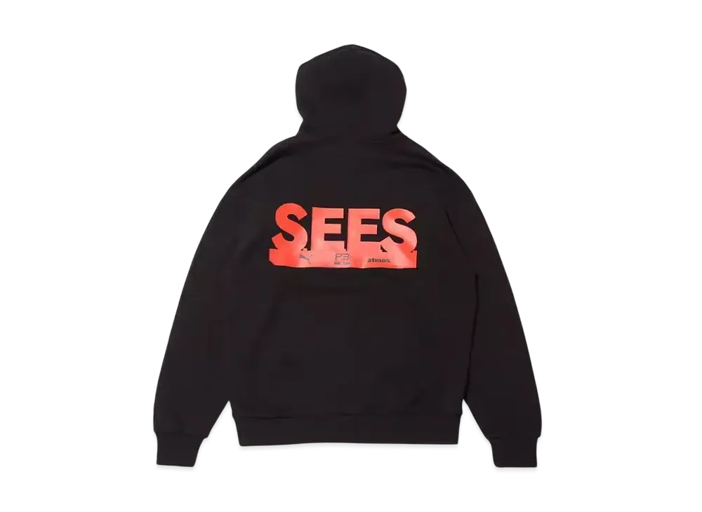 PUMA x PERSONA 3 RELOAD x atoms Hoodie "Black"