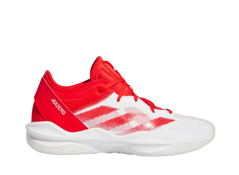 アディダス アディゼロ シークレット2.0 ロー "クラウドホワイト/レッド"