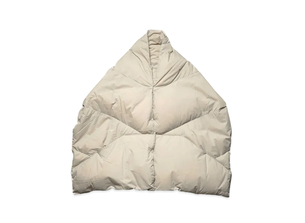 NANGA Down Poncho Muffler "Mocha"