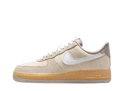 Nike Women's Air Force 1 '07 "Light Khaki/Gum Yellow/College Grey/White"