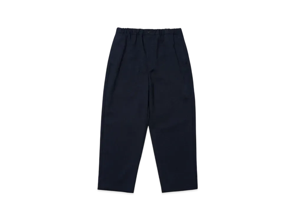 everyone Polyester Twill Easy Slacks "Navy"