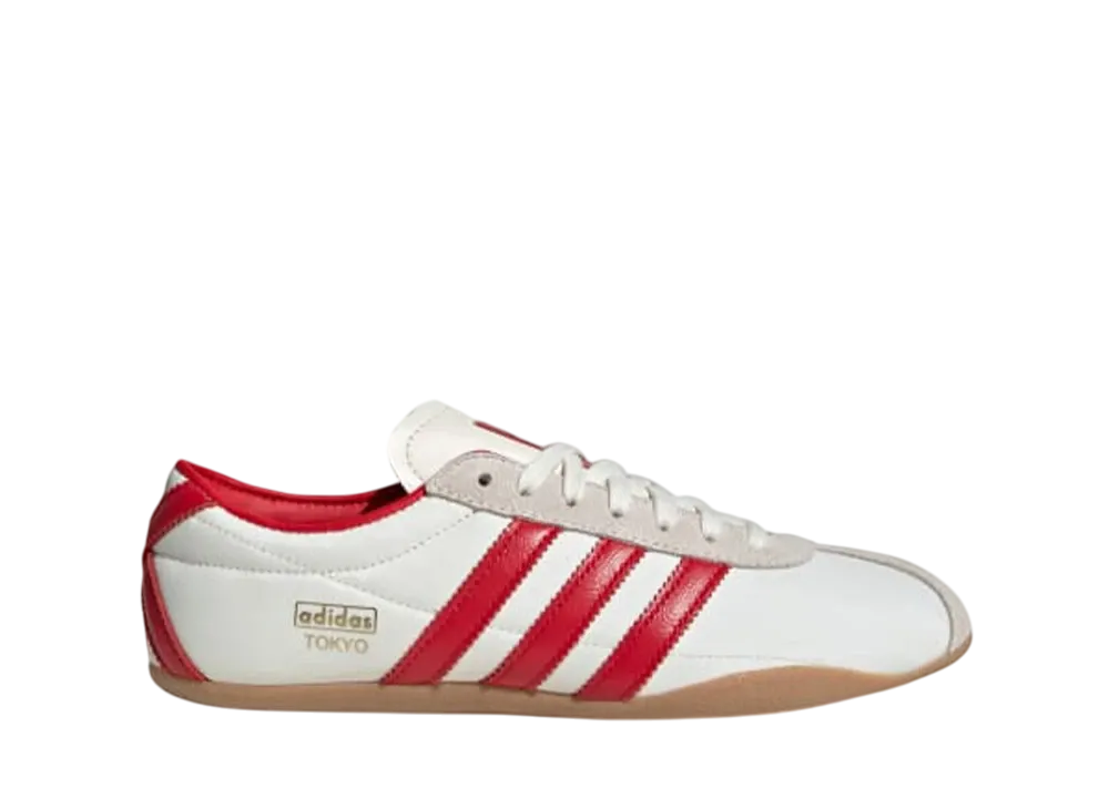 アディダスオリジナルス ウィメンズ トーキョー "オフホワイト/ベタースカーレット/ガム"