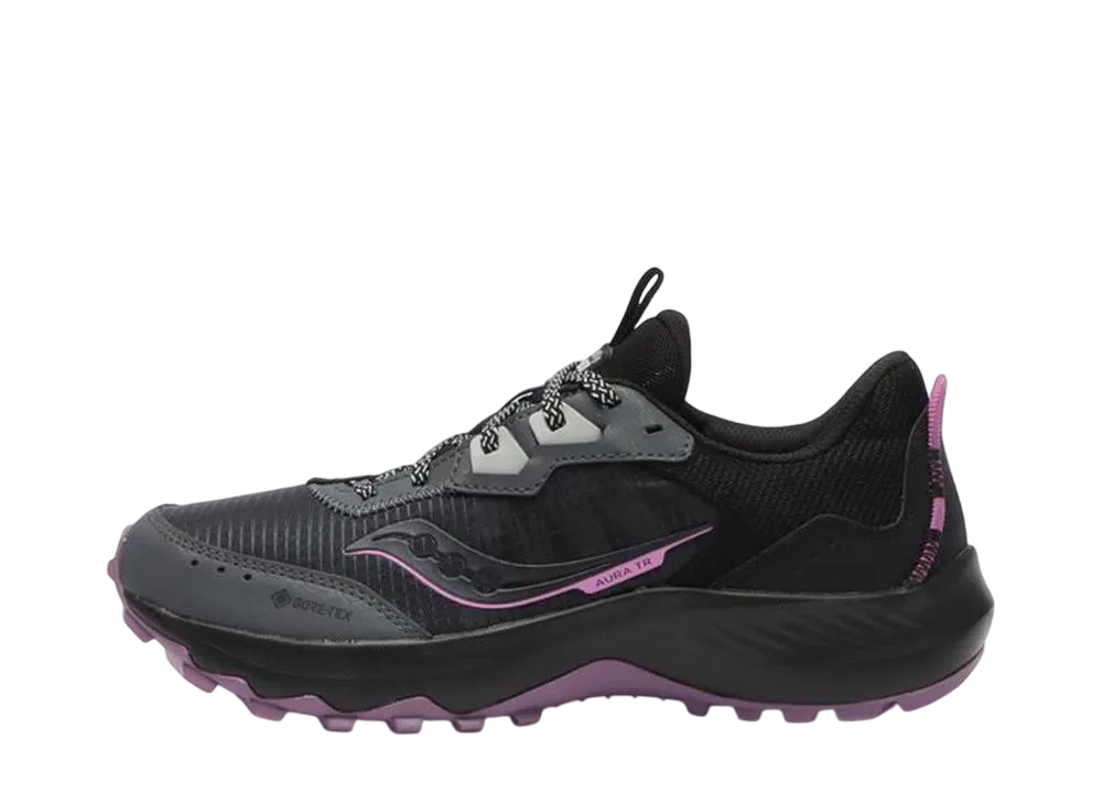 サッカニー ウィメンズ アウラ TR ゴアテックス "シャドウ/ブラック"