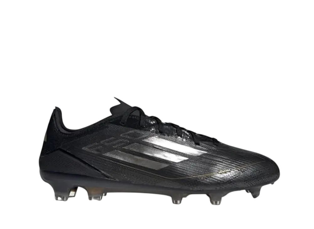 アディダス F50 プロ FG "コアブラック/アイアンメタリック/ゴールドメタリック"