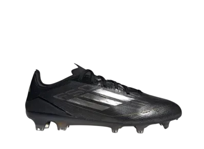 adidas F50 Pro FG "Core Black/Iron Metallic/Gold Metallic"