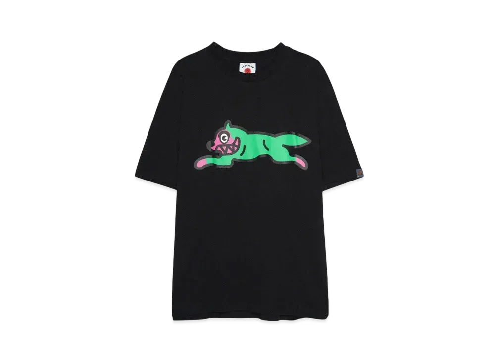 ICECREAM RUNNING DOG T-SHIRT "BLACK"