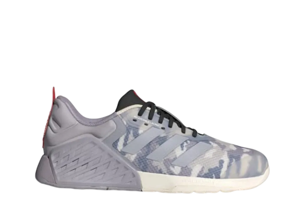 アディダス ドロップセット3 GFX "チョークホワイト/グローリーグレー/ブライトレッド"