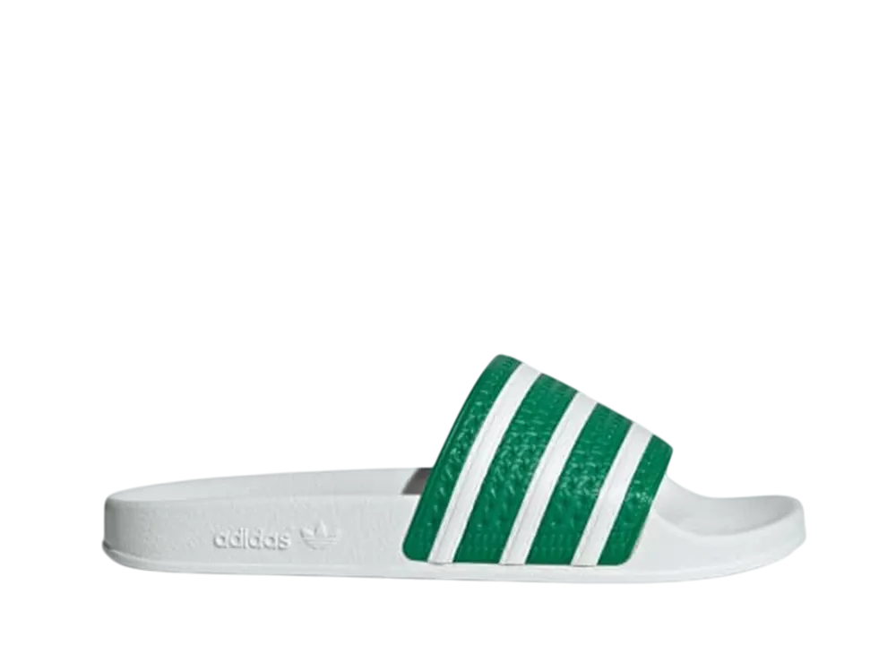 アディダスオリジナルス アディレッタ スライド "グリーン/クラウドホワイト"