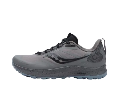 サッカニー ウィメンズ ペレグリン アイスプラス3 "グラベル/ブラック"