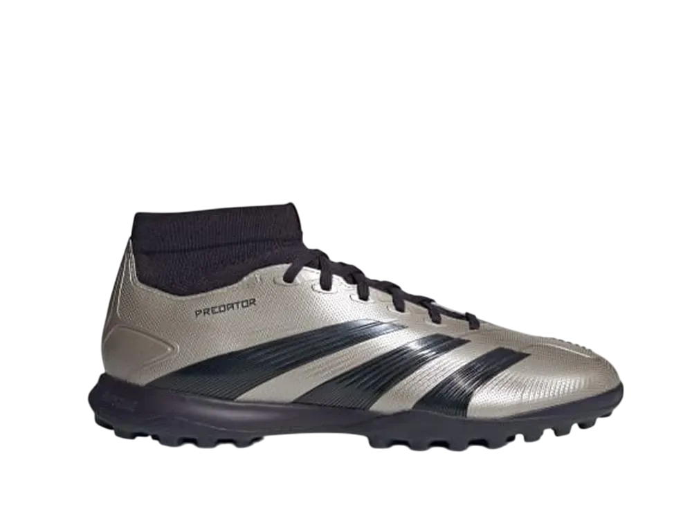 アディダス プレデター リーグ ミッドカット TF "プラチナメタリック/オーロラブラック/ターボ"