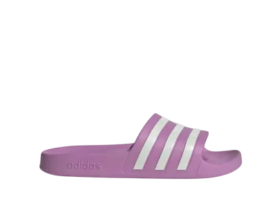 adidas Women's Adilette Aqua "Preloved Purple/Off White/Grey Two"