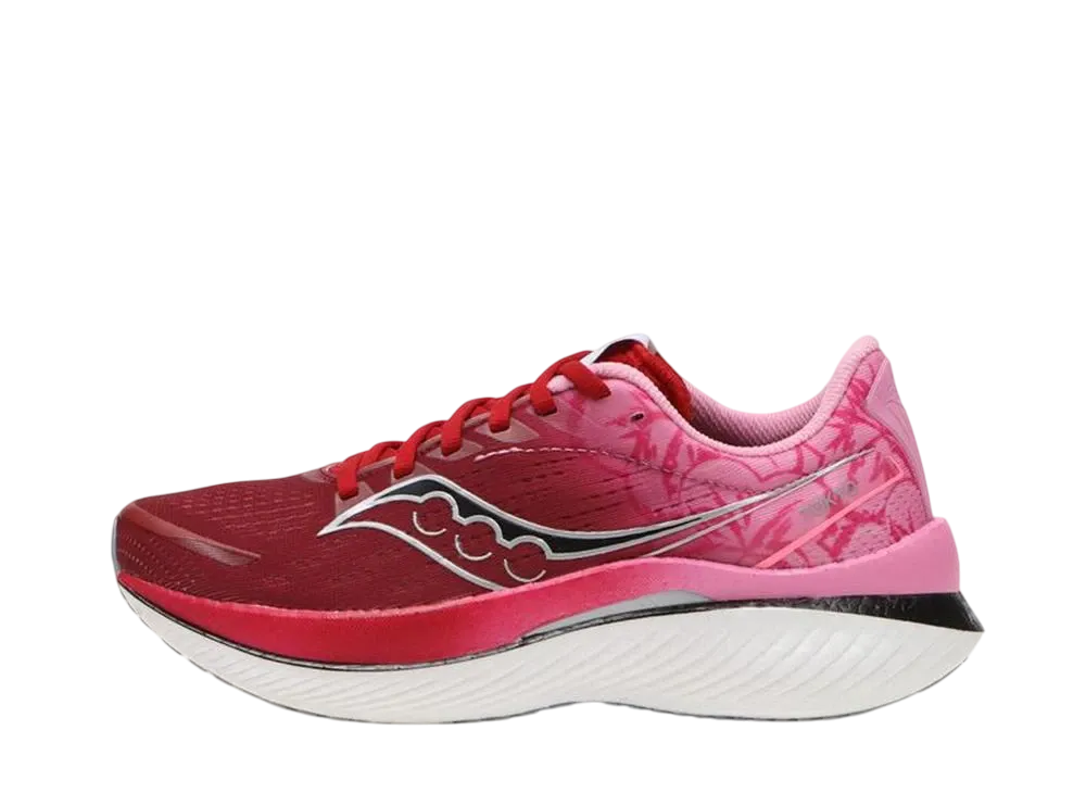 サッカニー ウィメンズ エンドルフィン スピード3 "レッド/グレー"