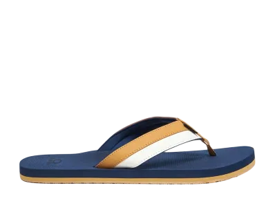 Oakley Burke Flip Flop "Team Navy/Light Curry"