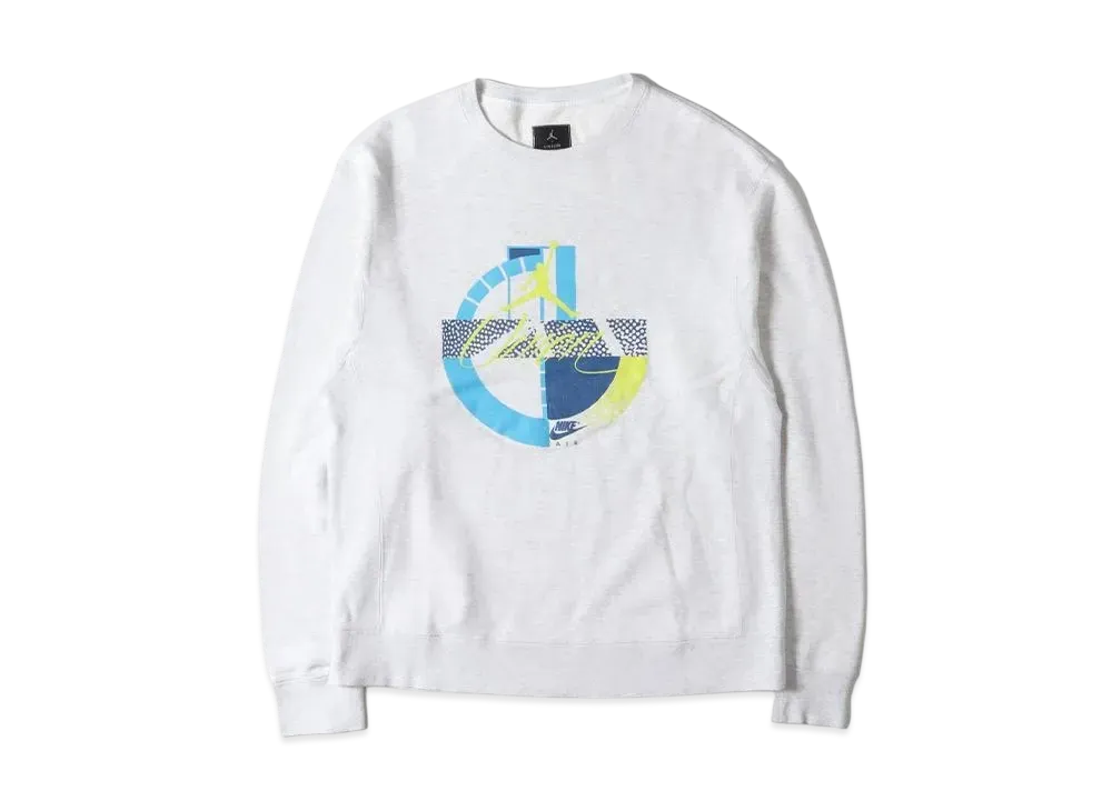 Nike x UNION Jordan NRG 2.0 Crewneck Fleece "Ash Grey"