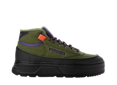 Reebok Women's Club C Geo Mid "Khaki"