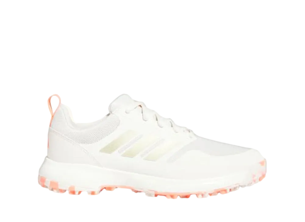 アディダス ウィメンズ テック レスポンス SL3.0 ゴルフ "チョークホワイト/シルバーメタリック/コーラルフュージョン"