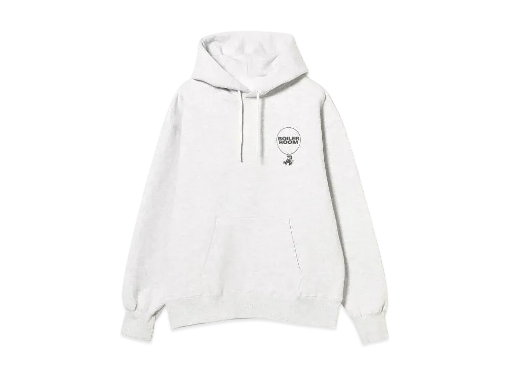 BEAMS T x Boiler Room x FAF Sweat Hoodie "Ash"