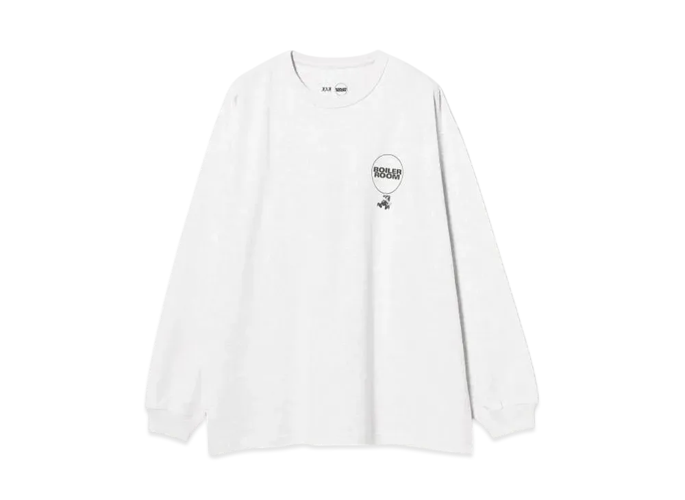 BEAMS T x Boiler Room x FAF Long Sleeve T-Shirt "Ash"