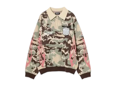 BEAMS T x Boiler Room x FAF Knit "Camo"