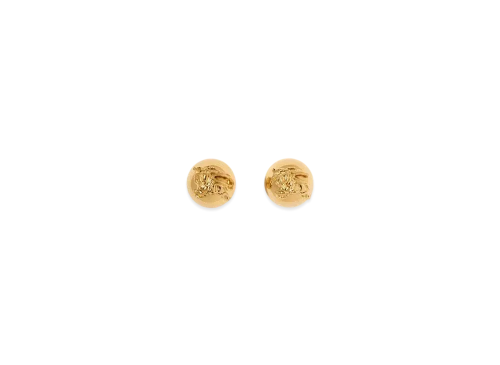 Burberry EKD Sphere Stud Earrings​ "Gold"