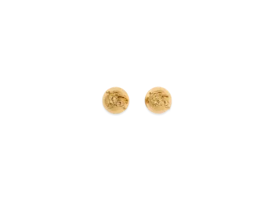 Burberry EKD Sphere Stud Earrings "Gold"