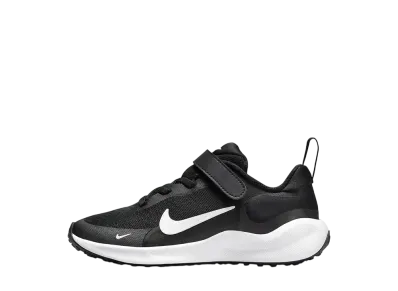 ナイキ PS レボリューション7 "ブラック/ホワイト/ホワイト" (キッズ)