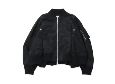 sacai Nylon Twill Blouson "Black"