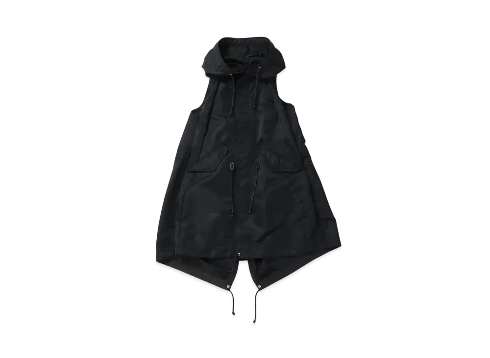 sacai Nylon Twill Hoodie Vest 