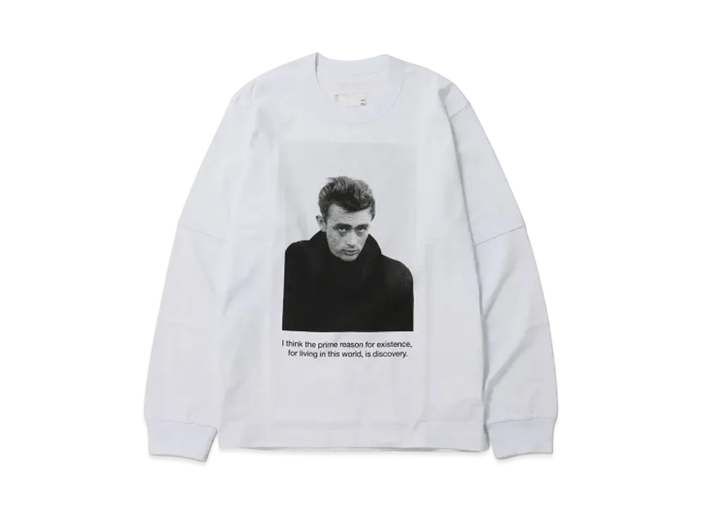 サカイ ジェームスディーン L/S Tシャツ "ホワイト"